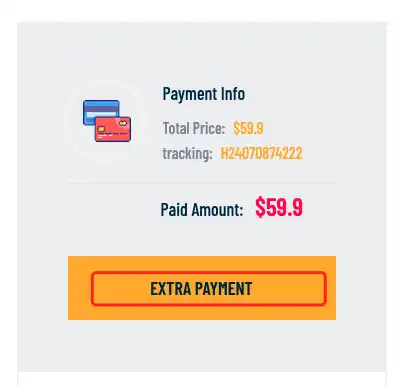 Pay the extra balance