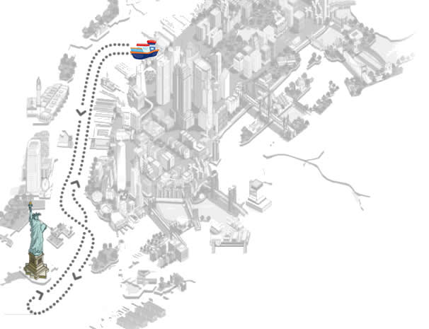 Liberty Cruise Route